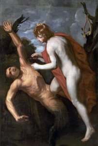 Apollo Flaying Marsyas od Guido Reni